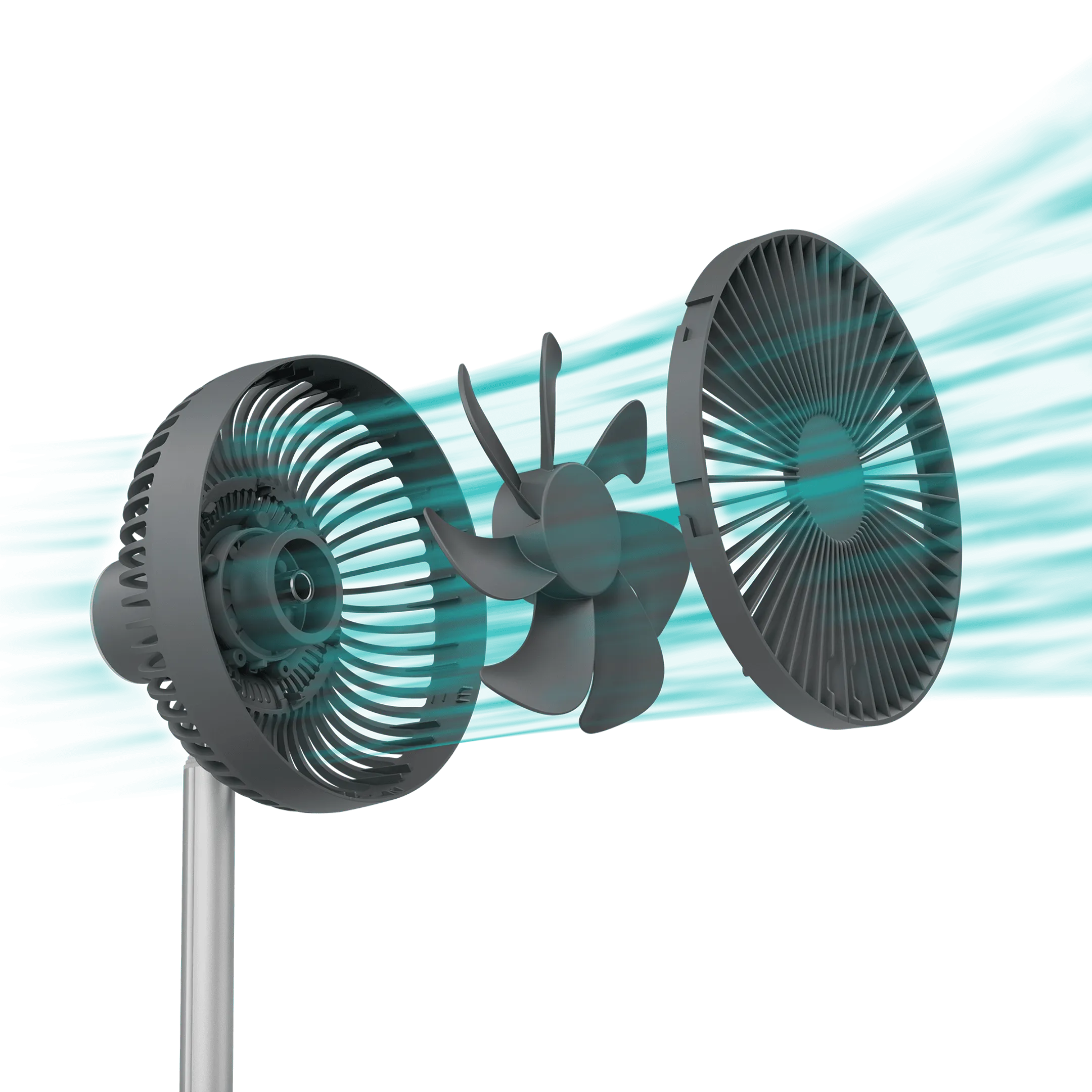 DUUX Ventilator Rize Grijs