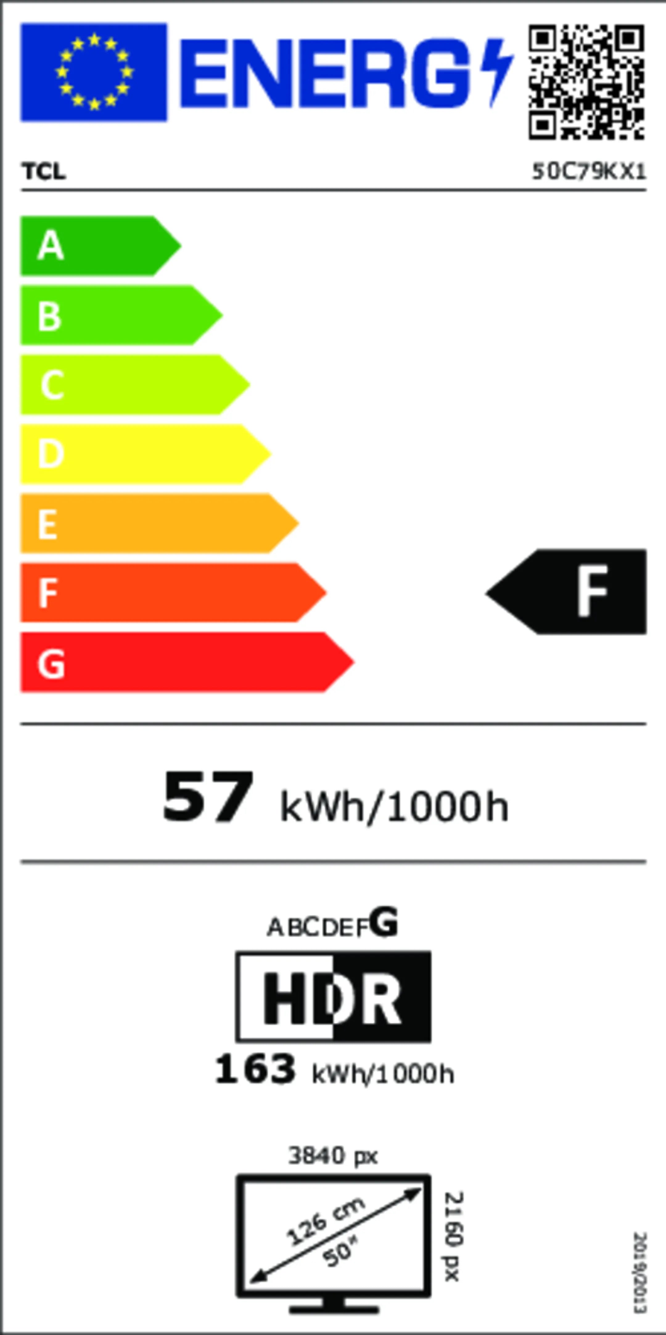 TCL QD Mini-LED 4K TV 50C79K (2025) - 50 inch