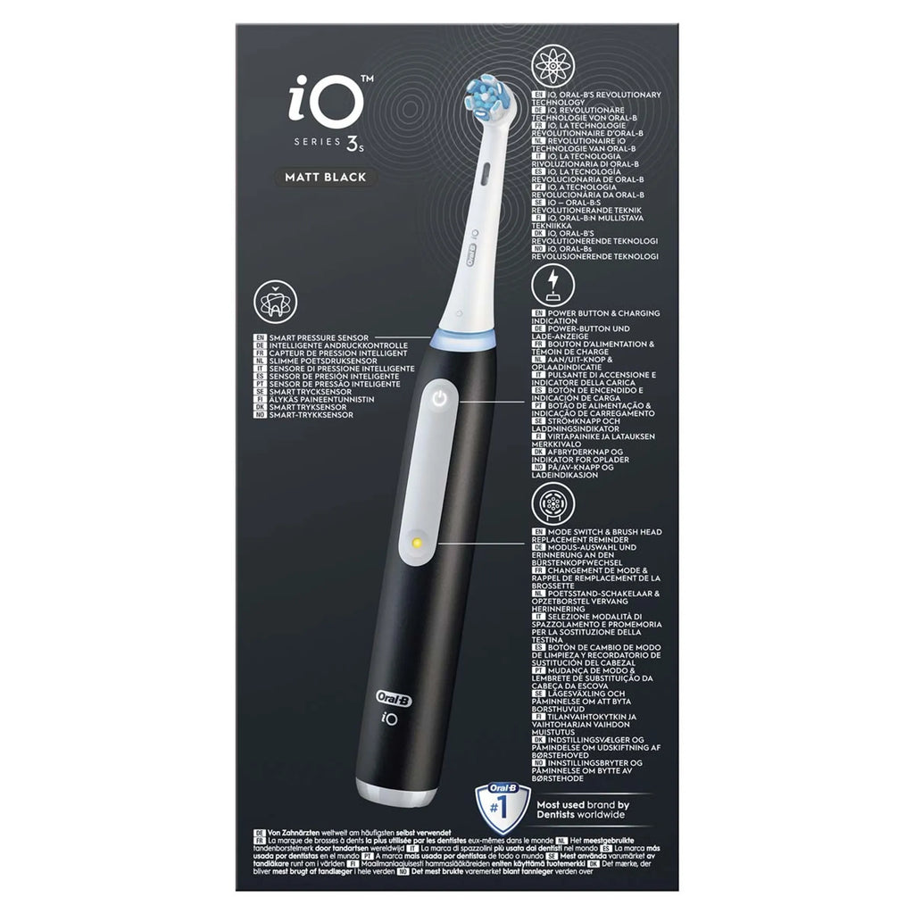 Oral-B Elektrische tandenborstel iO3s Black Mat