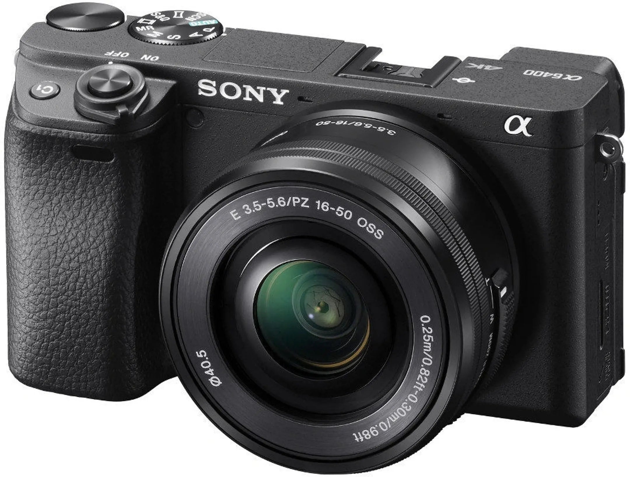 Sony Hybride camera Alpha 6400 + E PZ 16-50mm f/3.5-5.6 OSS