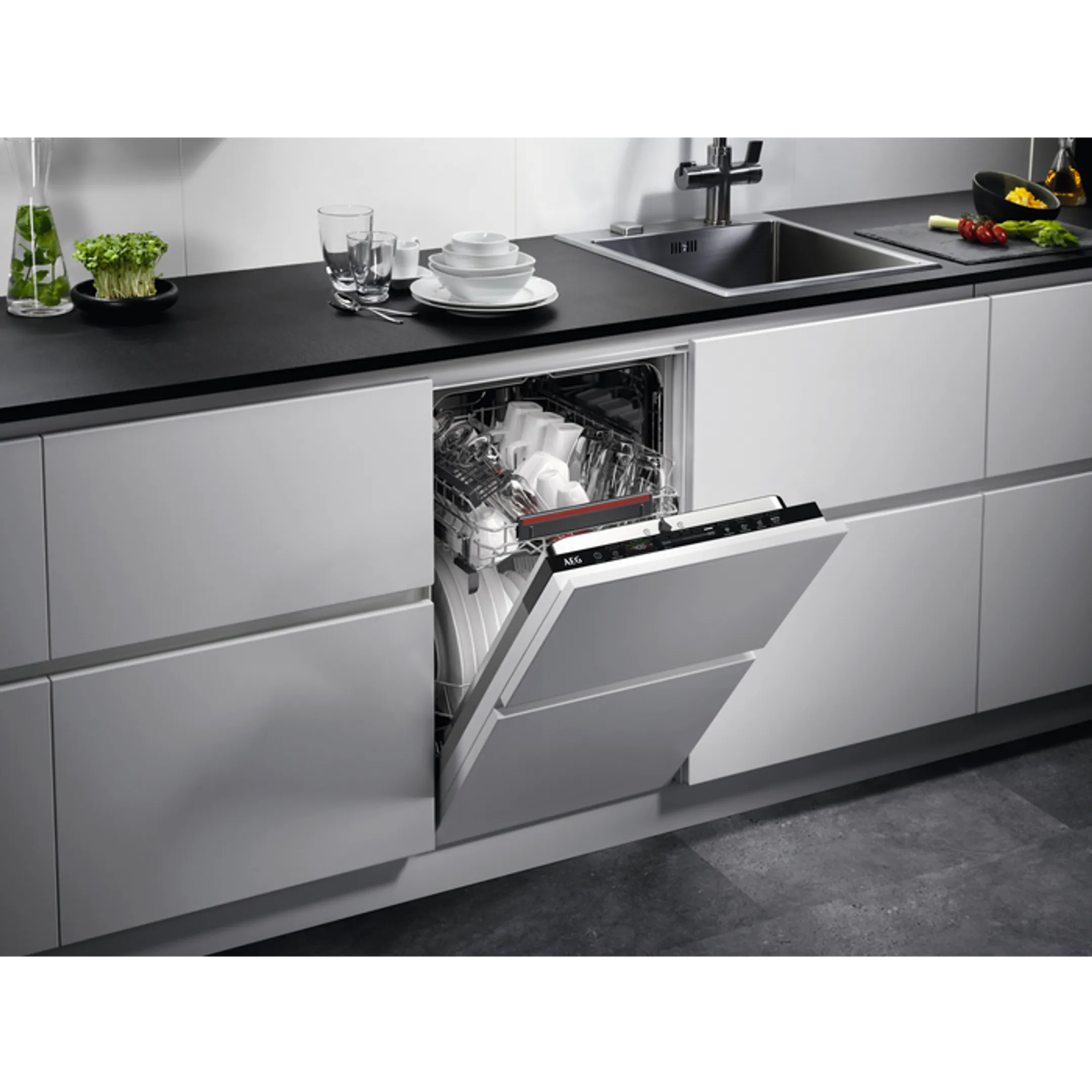 AEG Inbouw vaatwasser FSE73407P