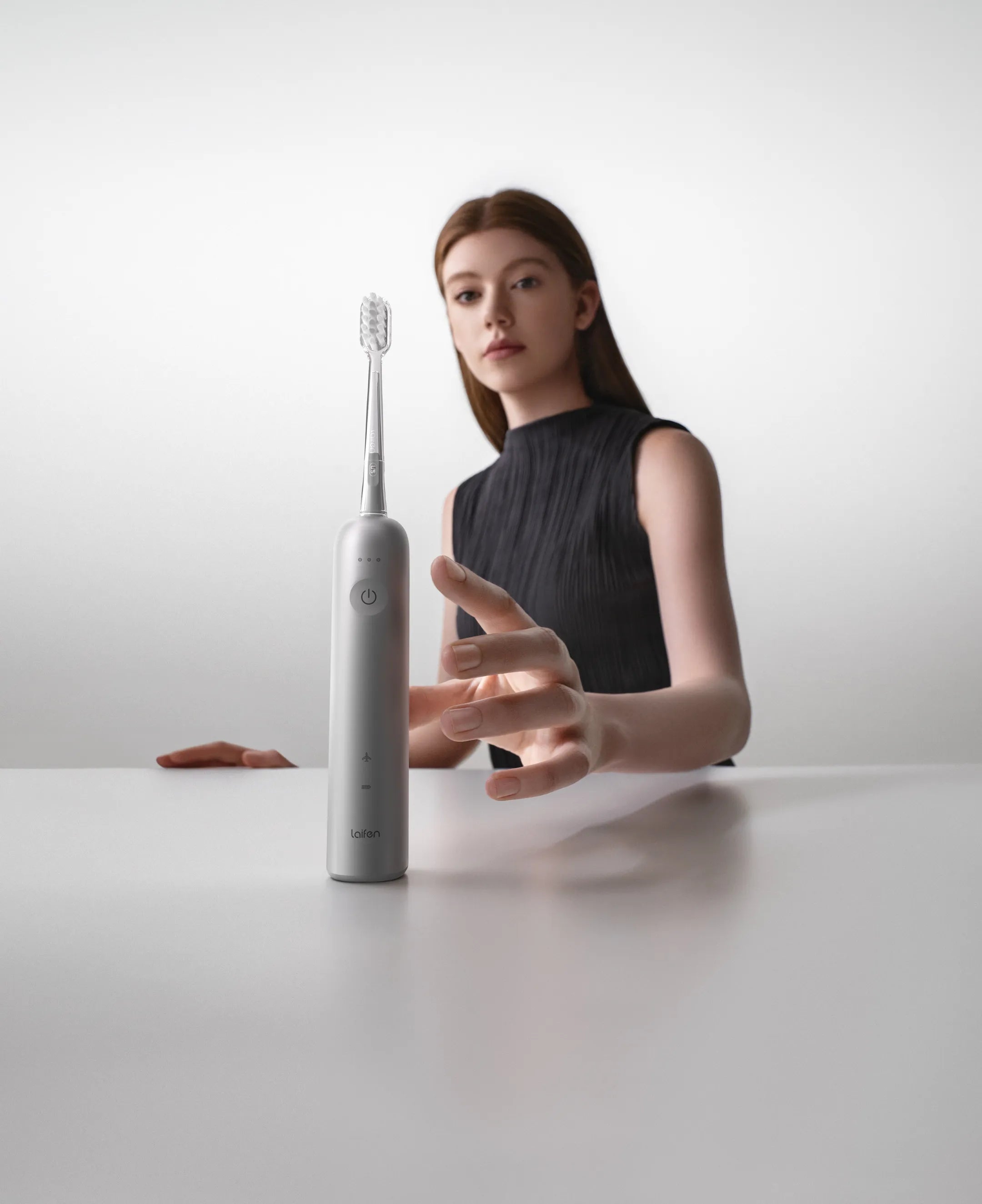 LAIFEN Elektrische tandenborstel Wave Aluminium