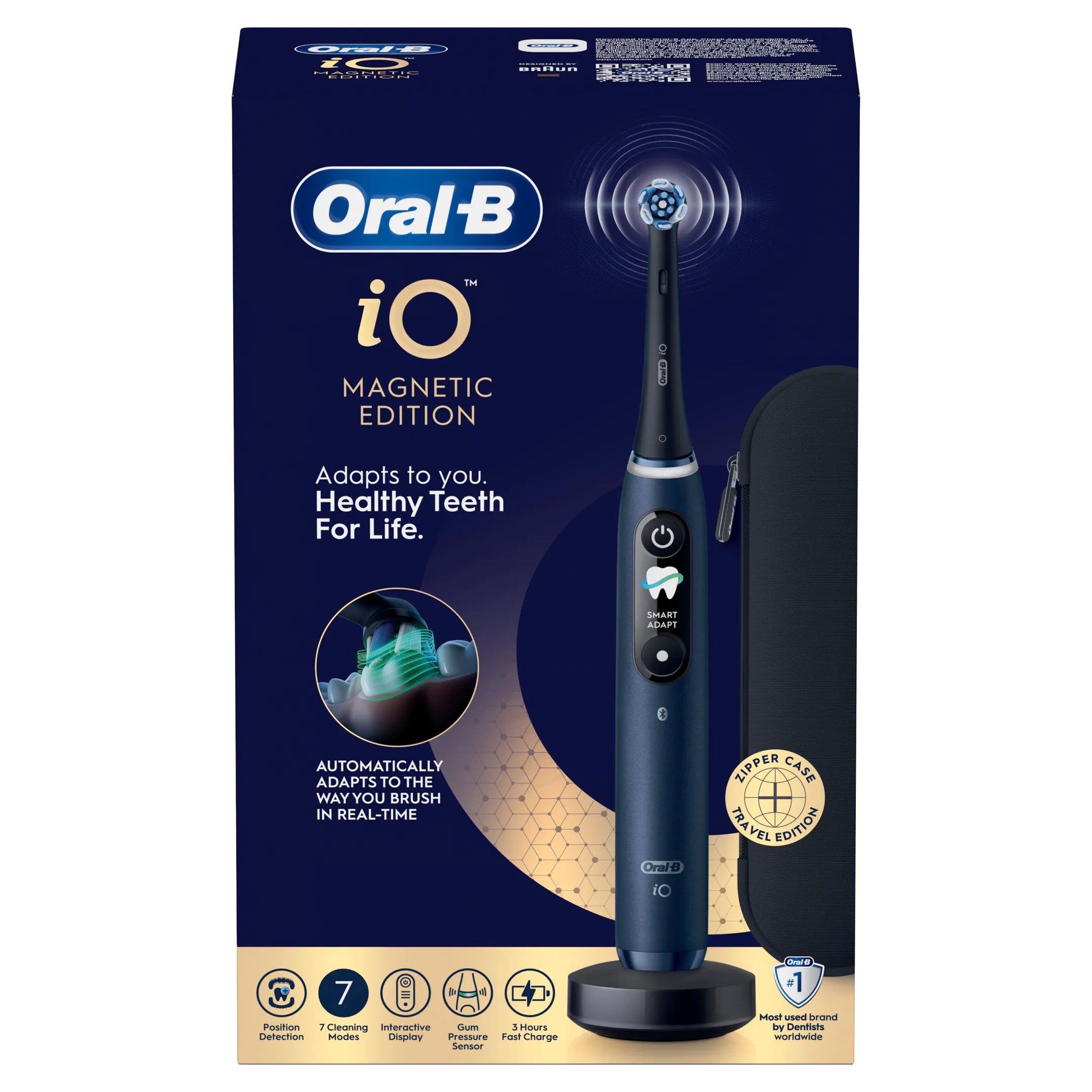 Oral-B Elektrische tandenborstel iO magnetic blauw
