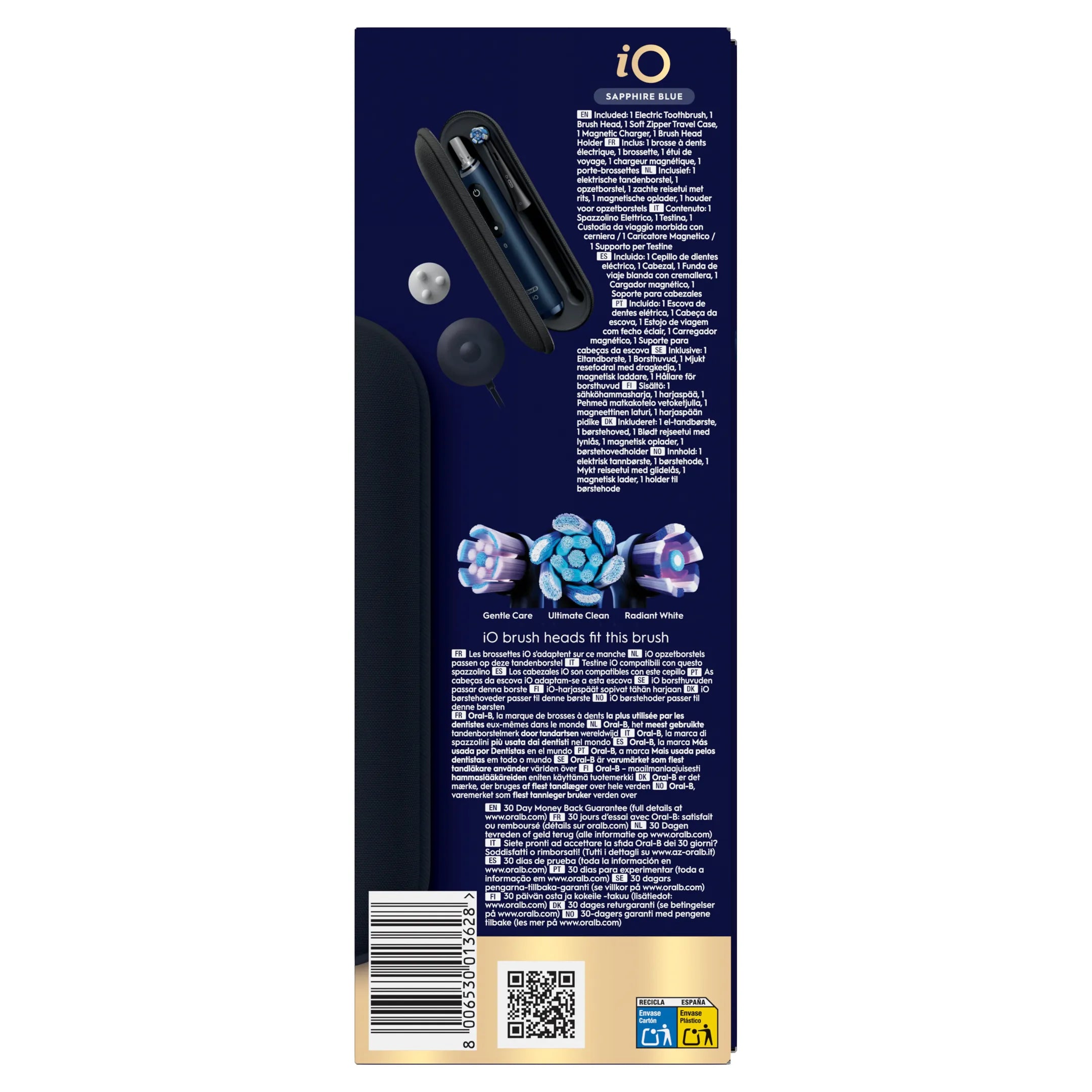 Oral-B Elektrische tandenborstel iO magnetic blauw