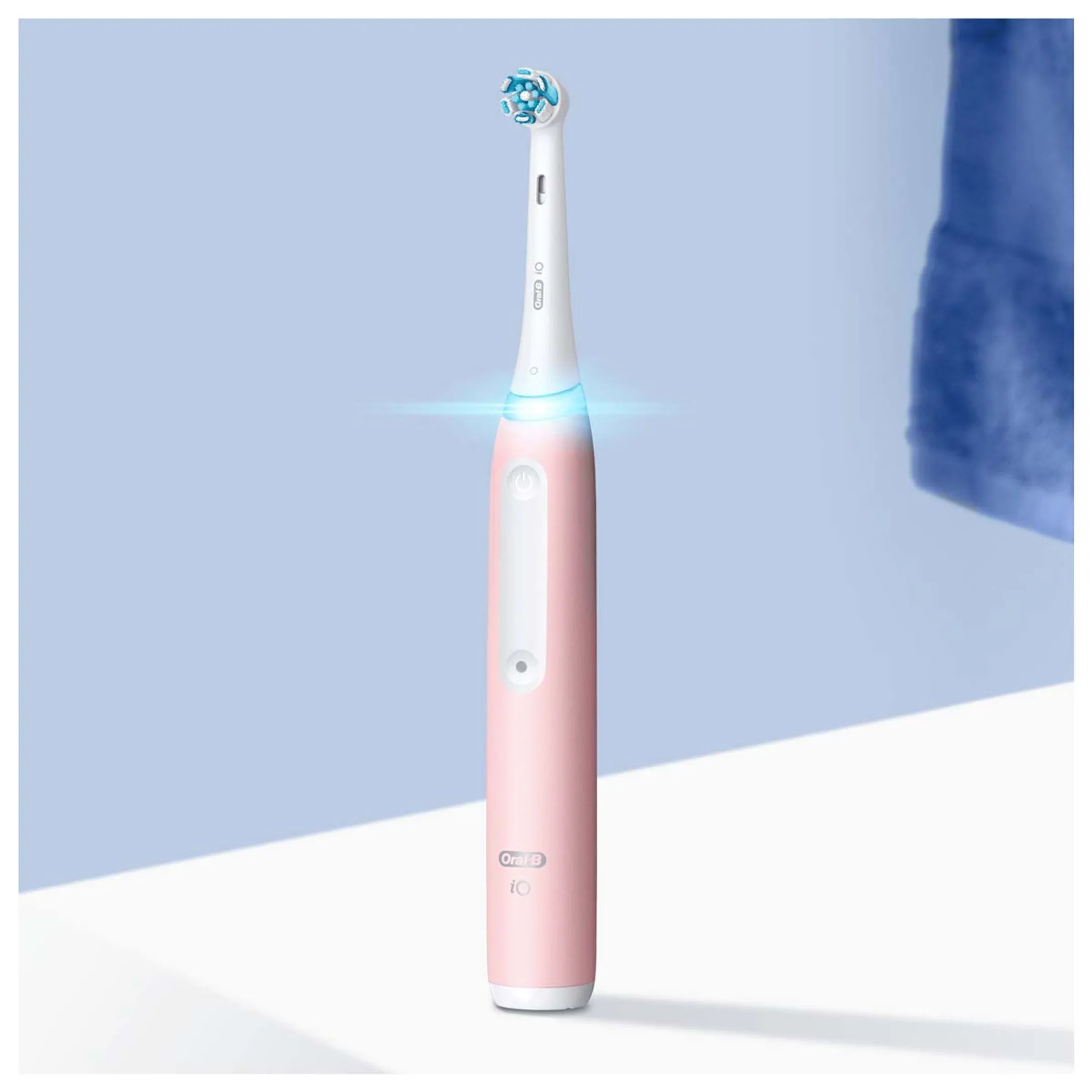 Oral-B Elektrische Tandenborstels iO3 Duo Zwart/Roze + Reisetui