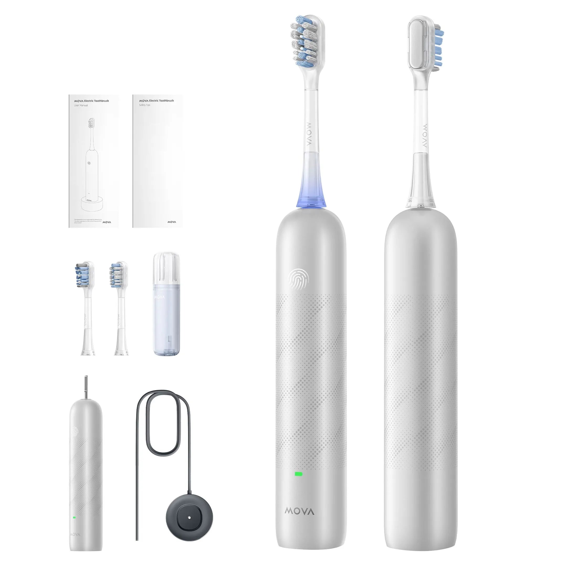 MOVA Elektrische tandenborstel Fresh Pro Zilver