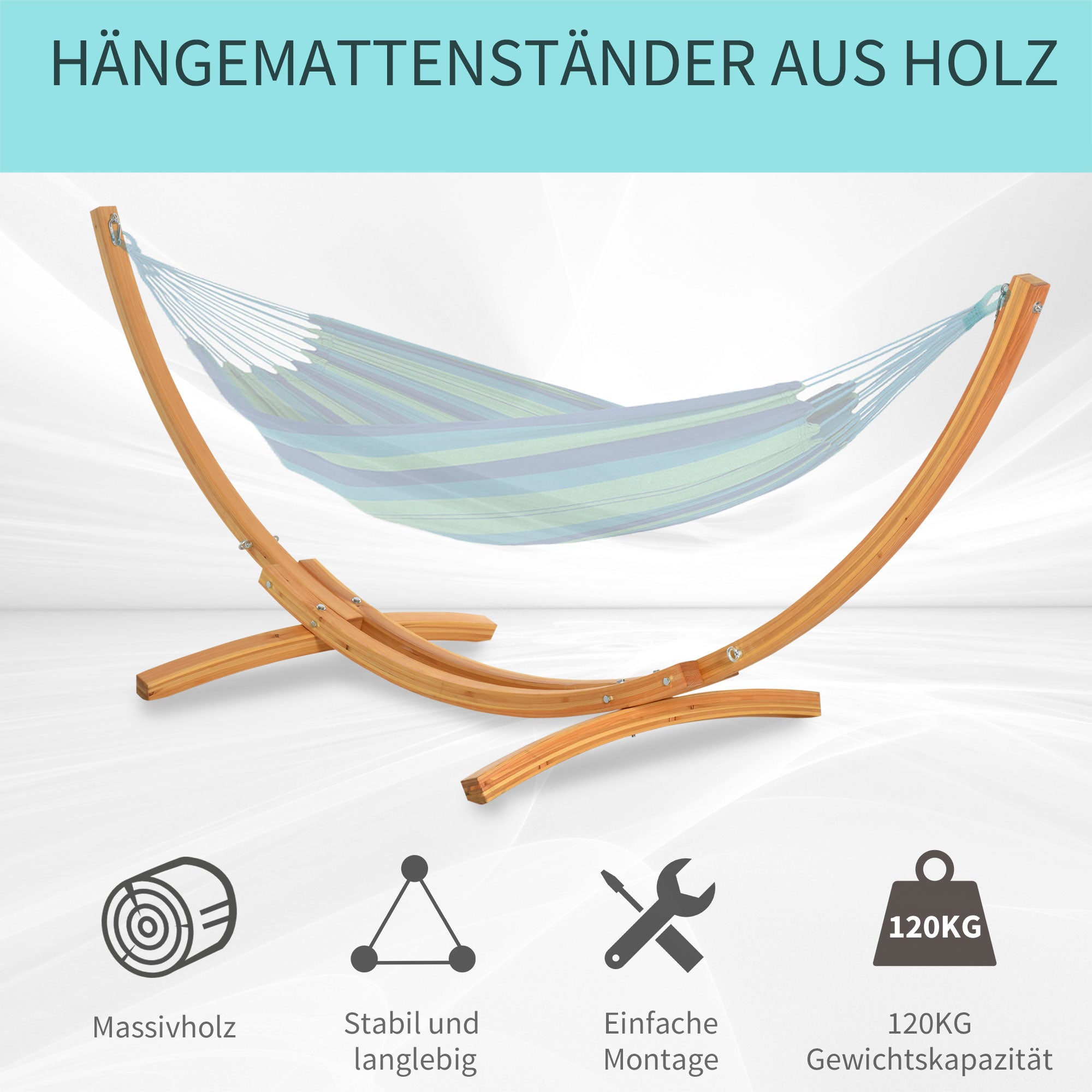Outsunny hangmatstandaard voor hangmatten