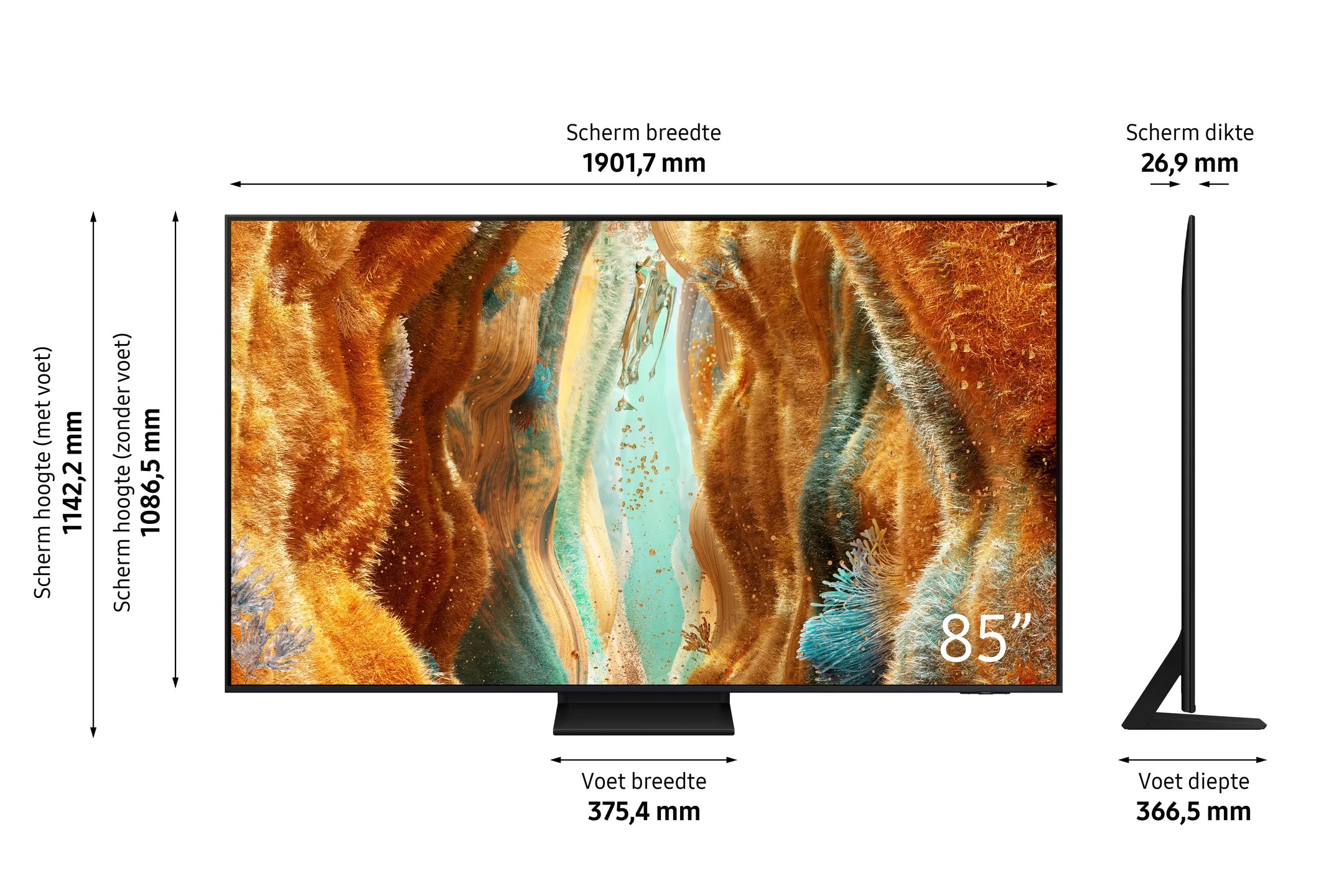 Samsung Neo QLED 4K QE85QN72F Mini LED (2025) - 85 inch