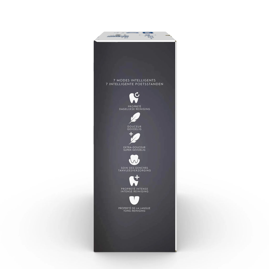 Oral-B Elektrische tandenborstel iO9S zwart onyx (+1refills) + Soft Pouch