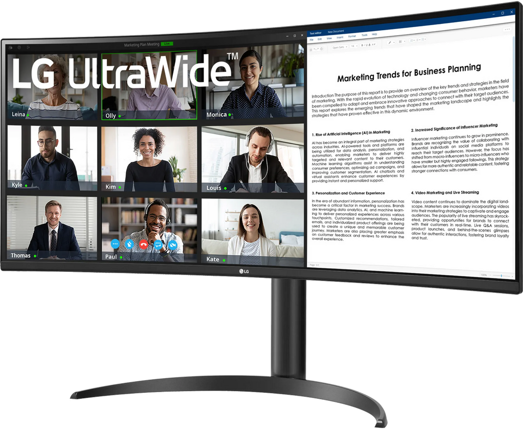 LG UltraWide 34WR55QK-B.AEU