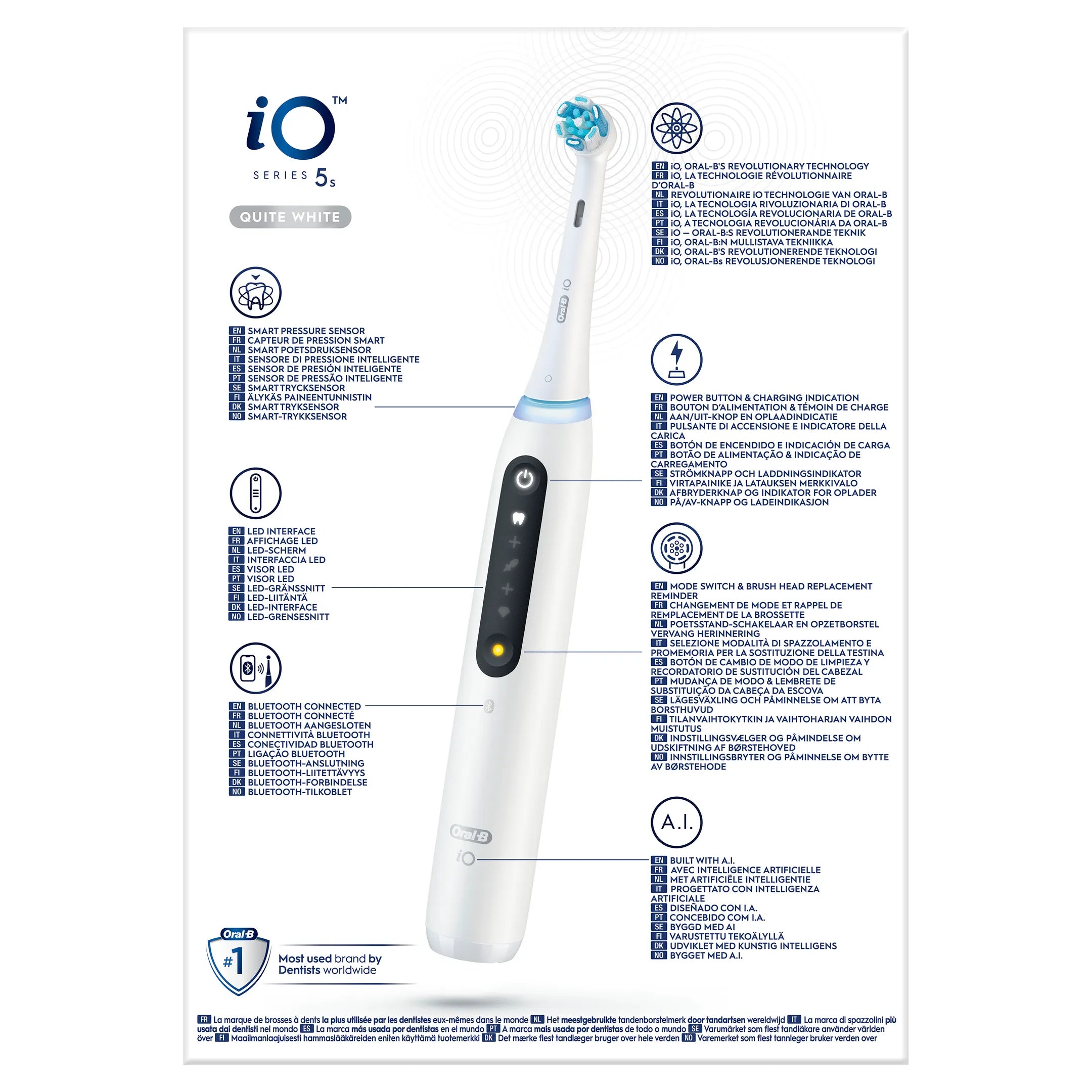 Oral-B Elektrische tandenborstel  iO5S White