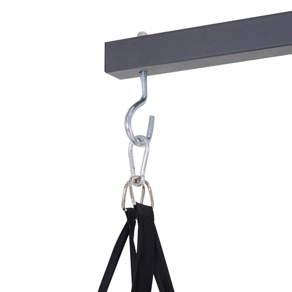 HOMCOM Bokszakhouder bokszakstandaard met boksbal