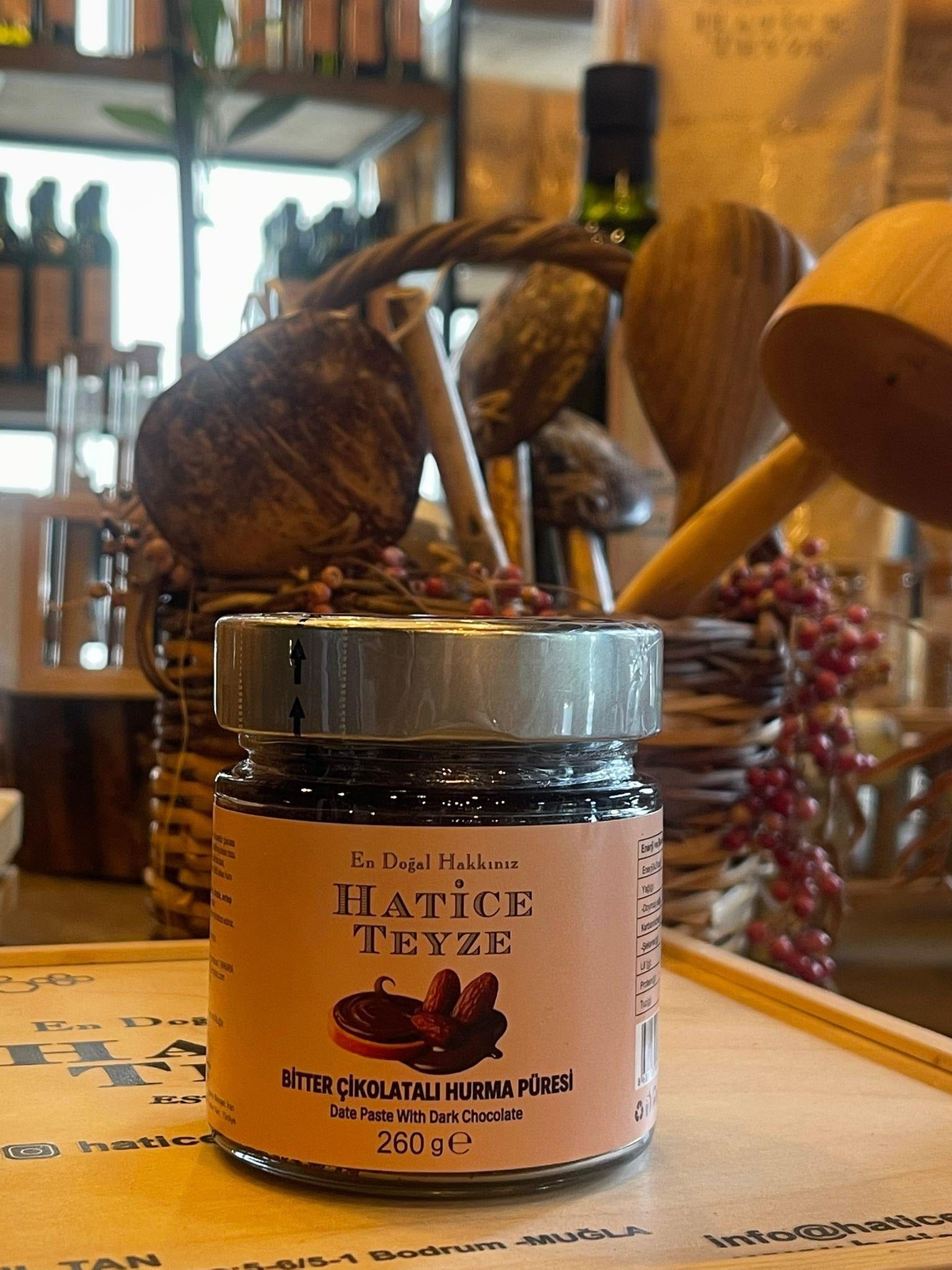 Bitter Çikolatalı Hurma Püresi 260 gr